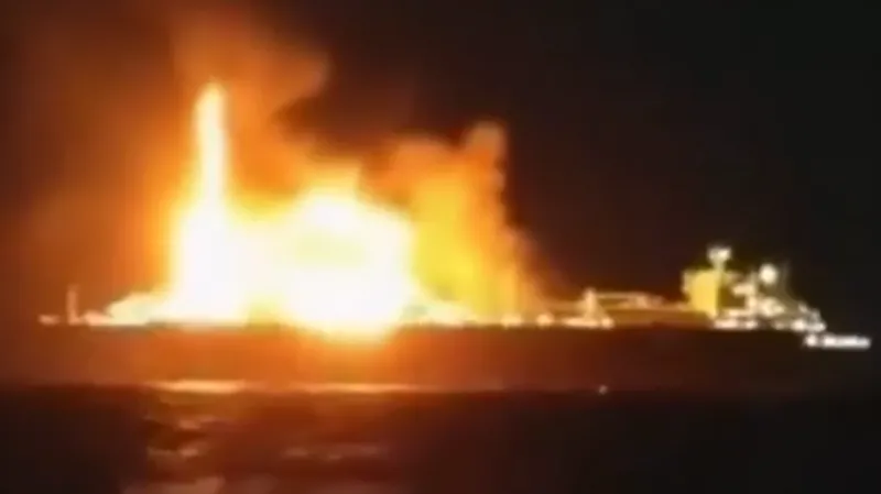 รัสเซียชี้ 'โดรนกองทัพเรือยูเครน' เป็นต้นเหตุทำเรือบรรทุกก๊าซจมในทะเลเมดิเตอร์เรเนียน