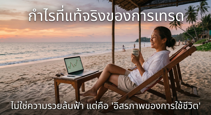 กำไรที่แท้จริงของการเทรด ไม่ใช่ความรวยล้นฟ้า แต่คือ "อิสรภาพของการใช้ชีวิต"